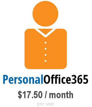 Personal Office365 personal office365 $17.50 / month per user